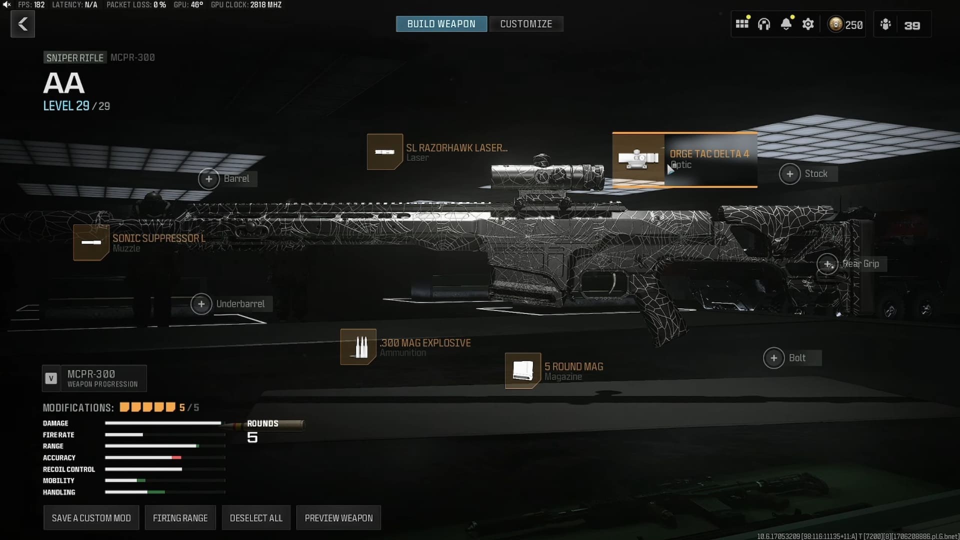 MCPR-300 weapon build